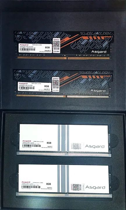 Kit de Memória Ram 8Gb DDR4 3200Mhz Asgard 4x8 (32Gb) - Foto 5