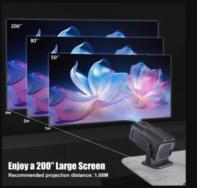 Projetor Portátil hy320 HY300 pro HY320 mini Magcubic Android 11 p30 p50 - Foto 6