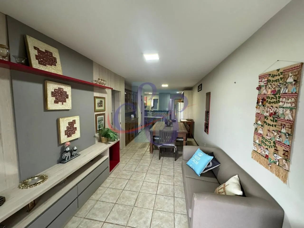 Apartamento térreo, nascente e mobiliado no Aquaville Resort!