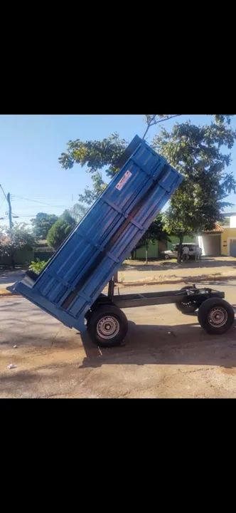 Carreta Agrícola basculante Hidráulica PROMOÇÃO POR APENAS  R$28.000 C PNEUS NOVOS!!! - Foto 4