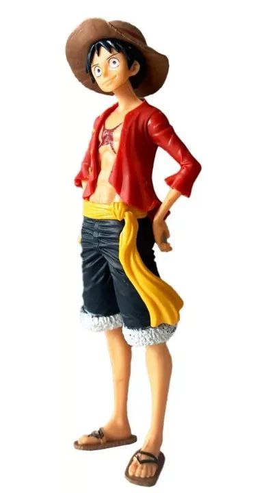 boneco coleção ne piece luffy 16cm - Foto 2