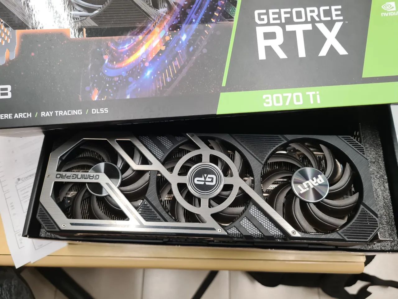 Placa de Vídeo Palit GeForce RTX 3070 Ti 8GB GamingPro - Foto 3