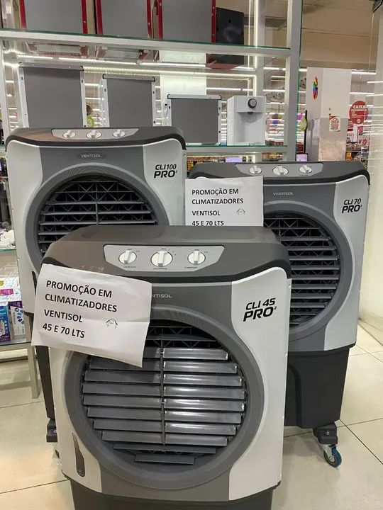Climatizador de ar 45L Ventisol 210w - Foto 6