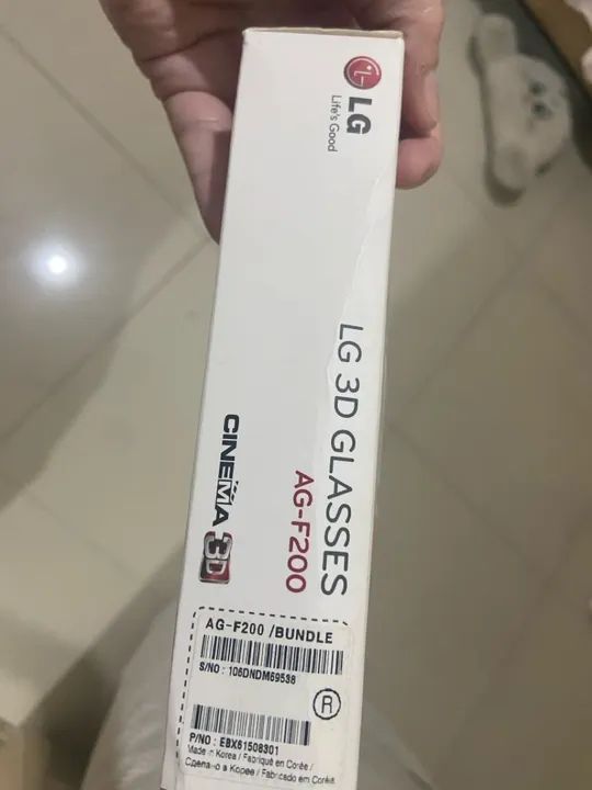 Óculos 3d LG AG F 200  - Foto 4