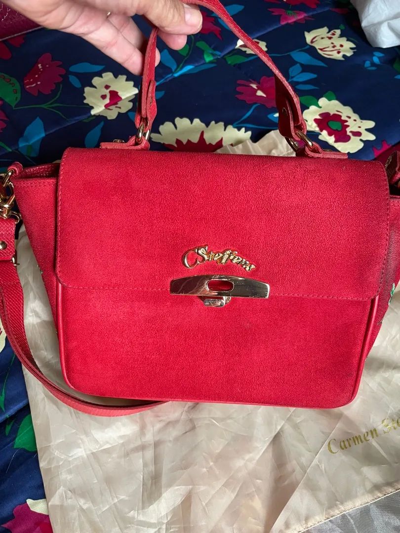Bolsa de couro Carmen stefens