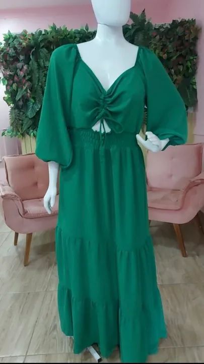 Vestido longo plus size G2 