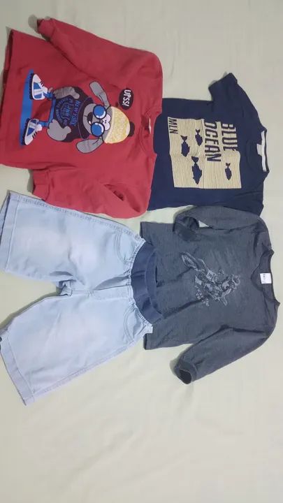Kit de Roupas infantis menino 06