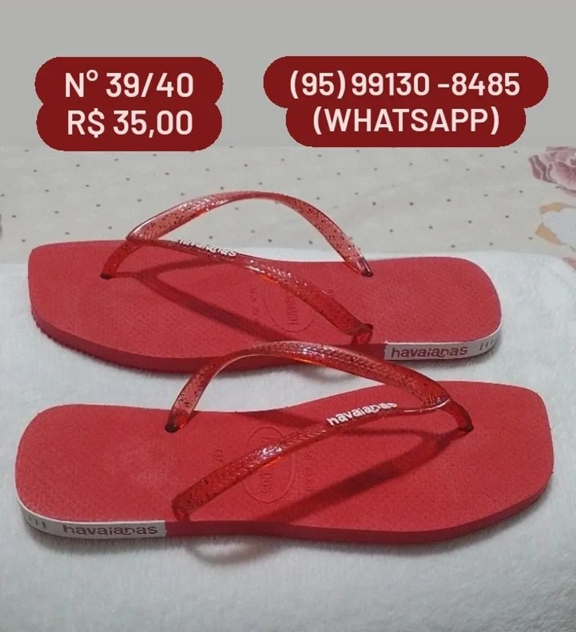 Havaianas Femininas.