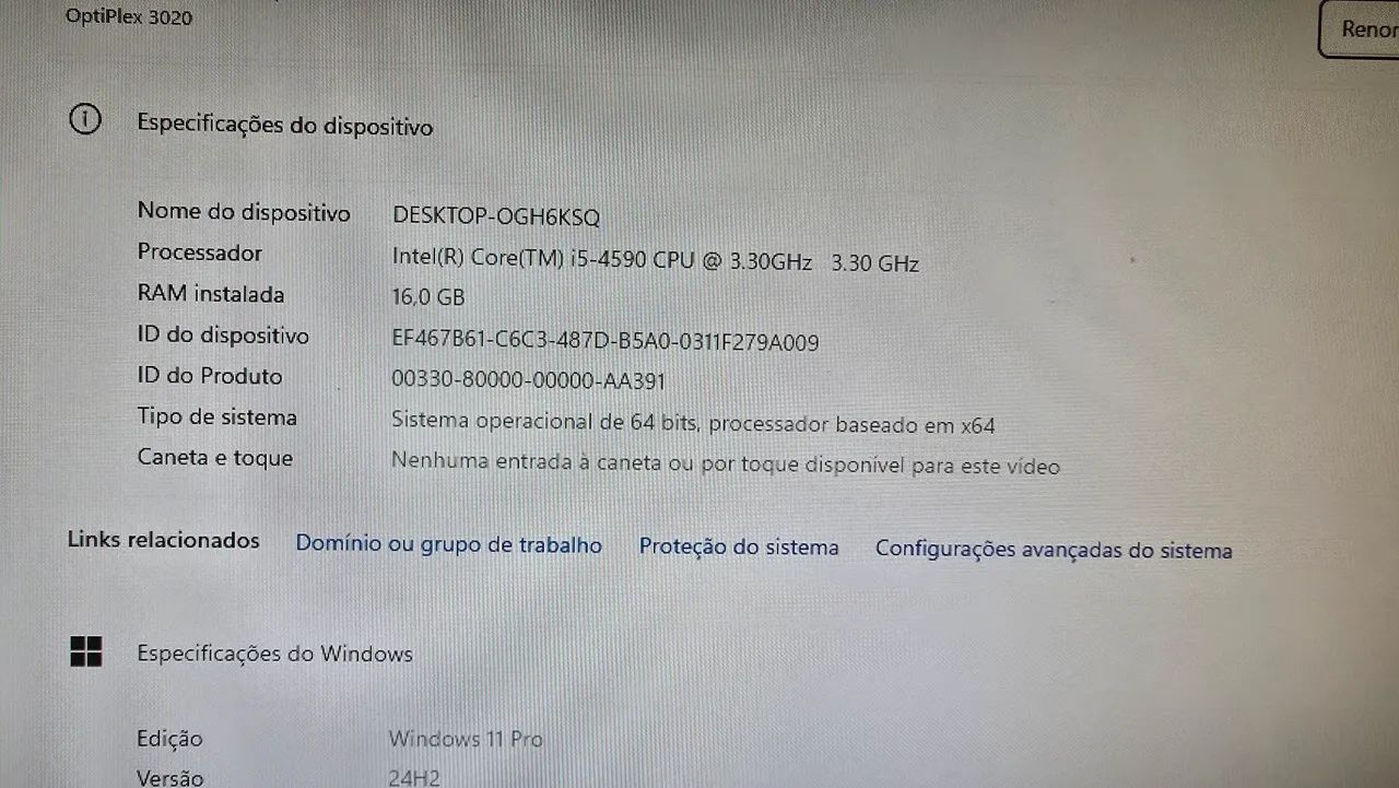 Pc desktop Dell Optiplex 3020 core i5 - Foto 5
