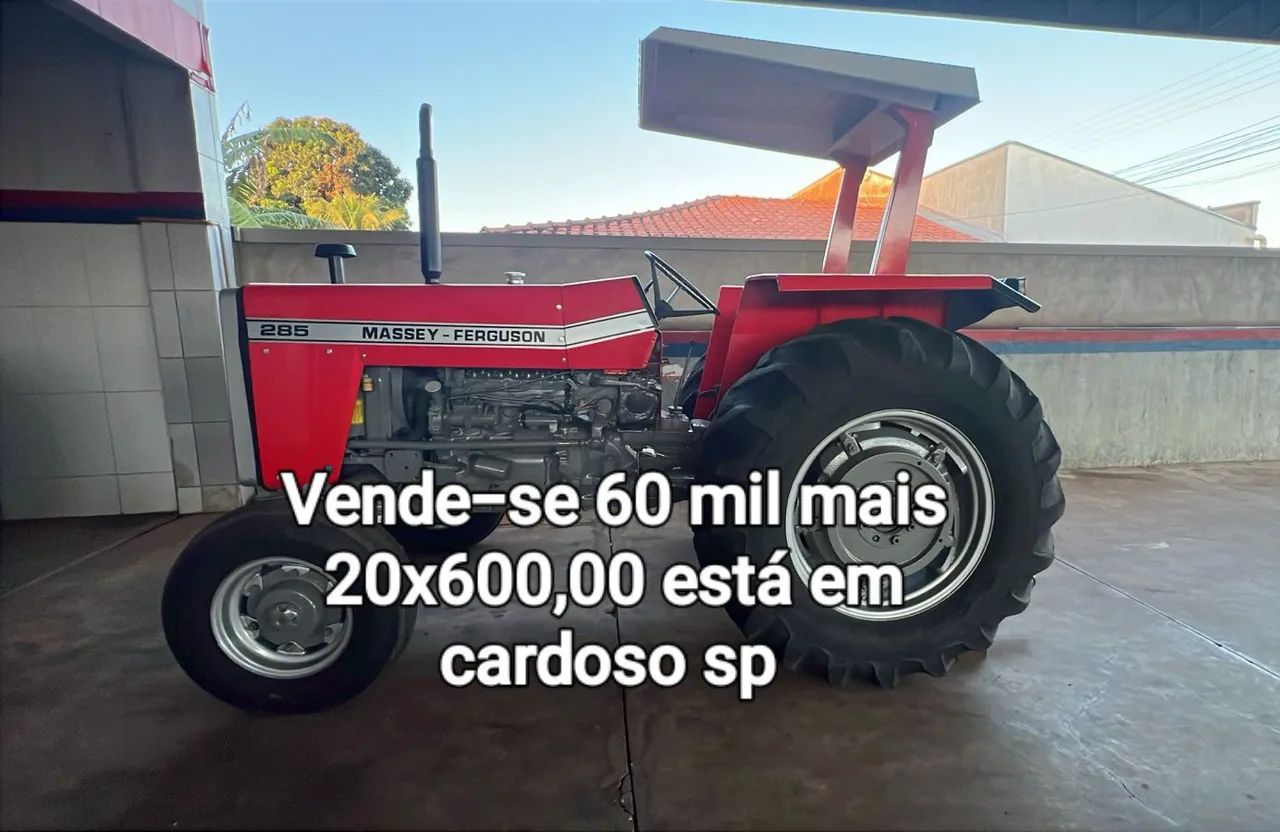 Trator Massey Ferguson 285 / 60mil mais20X600,00