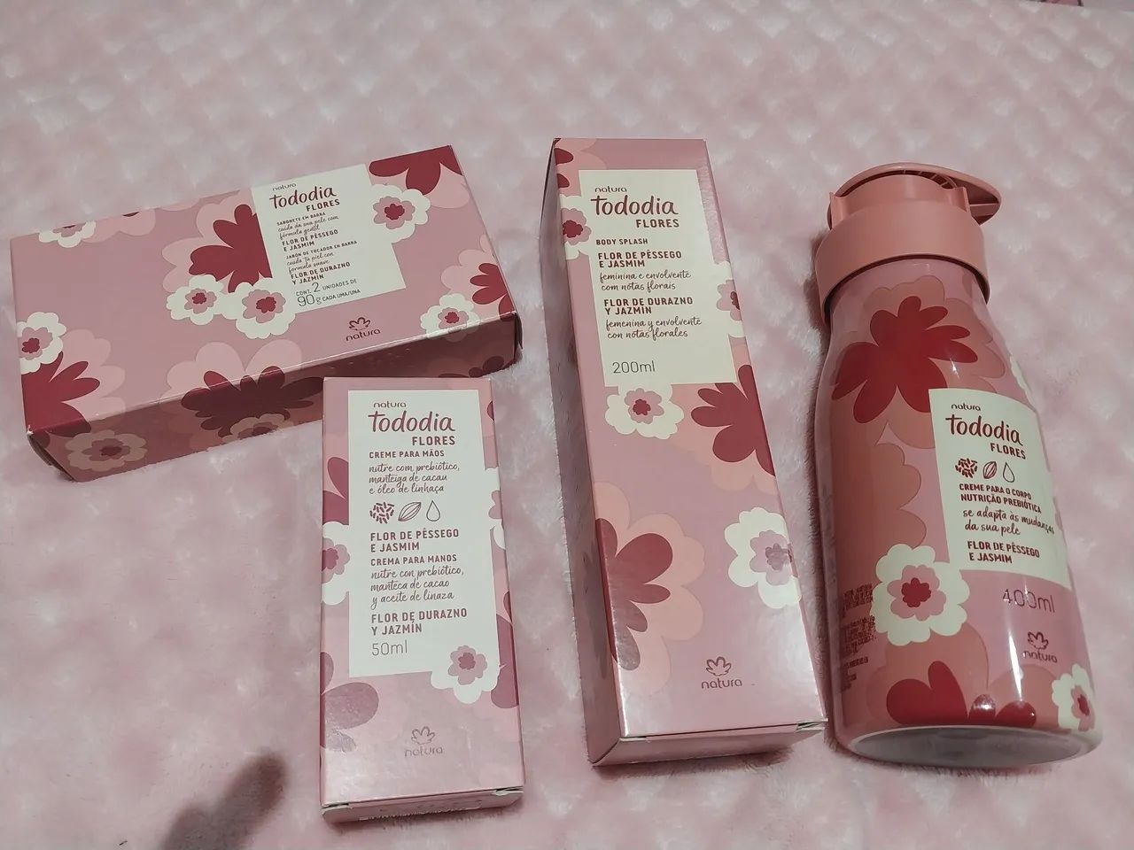 Kit Natura Tododia Flores - Sabonete, Creme para Mãos e Body Splash - Foto 4