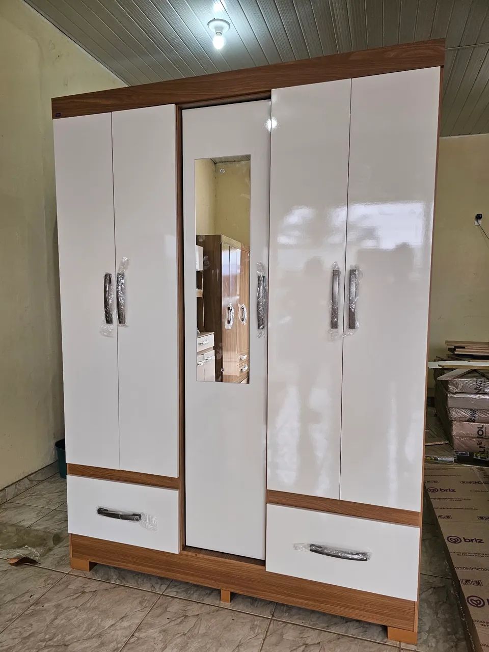 Guarda roupa casal novo  - Foto 3