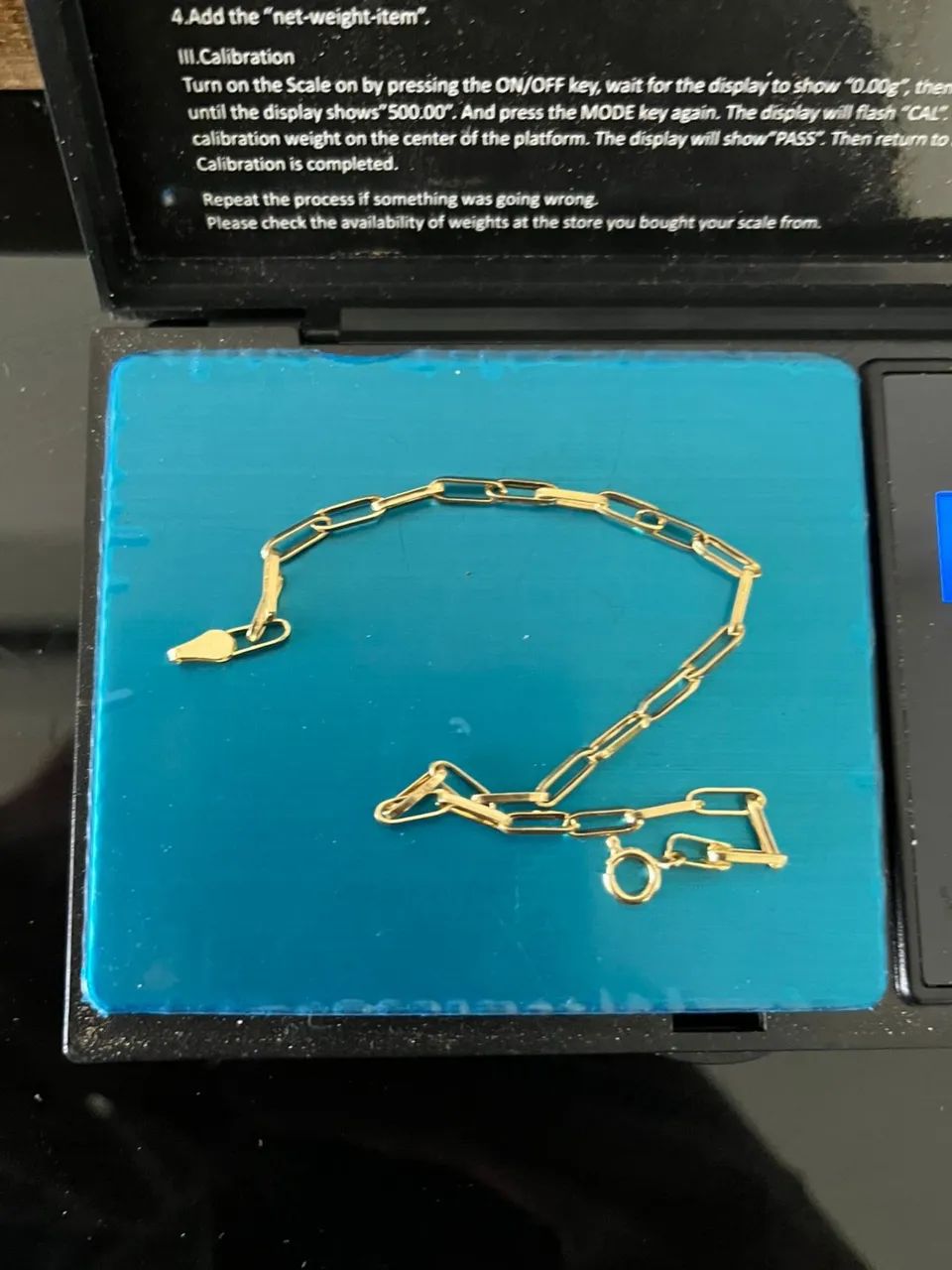Pulseira Tijolinho fina Ouro 18k  - Foto 5