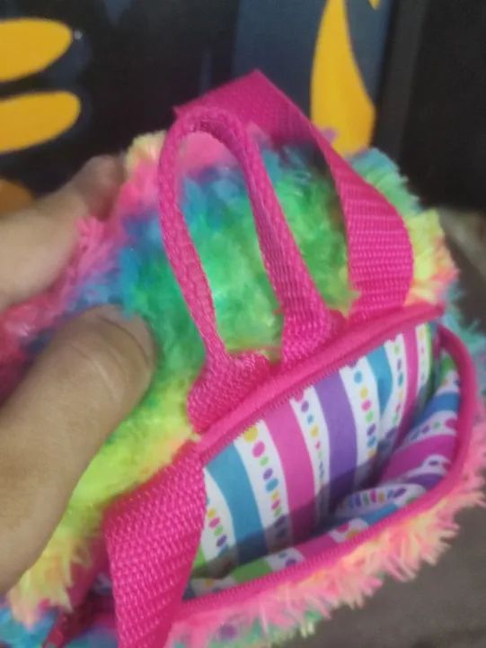 Mochila Coruja Colorida  - Foto 5