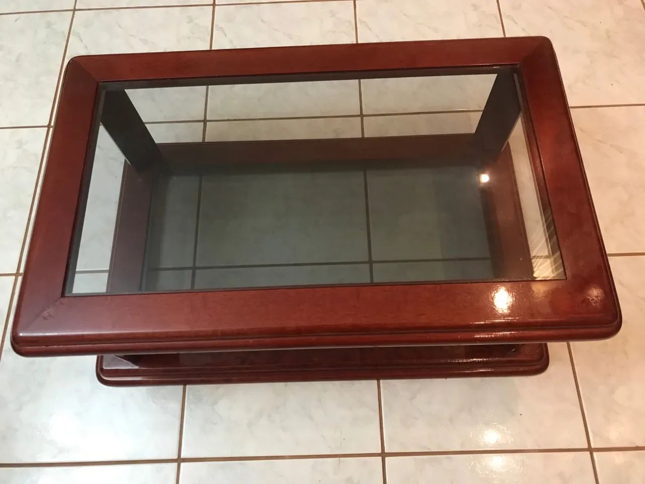 Mesa de centro em madeira maciça - Foto 3