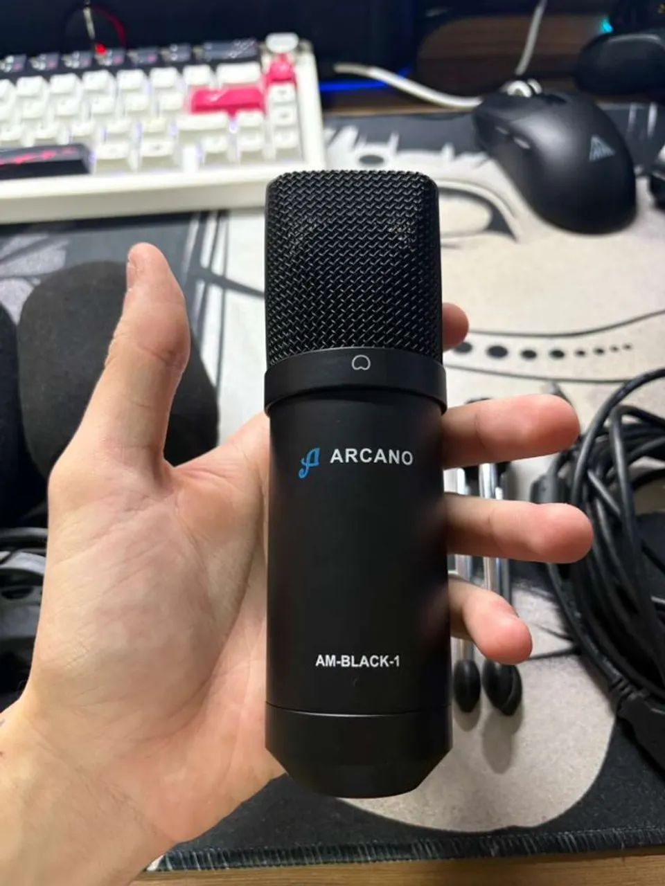 Microfone Usb Arcano AM-Black-1