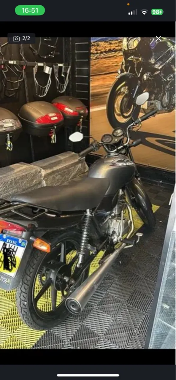 Moto titan kse 2003/2003 toda restaurada