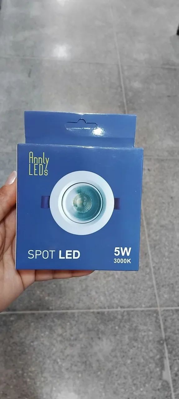 Spot led emb quad 7w 6500k Br 