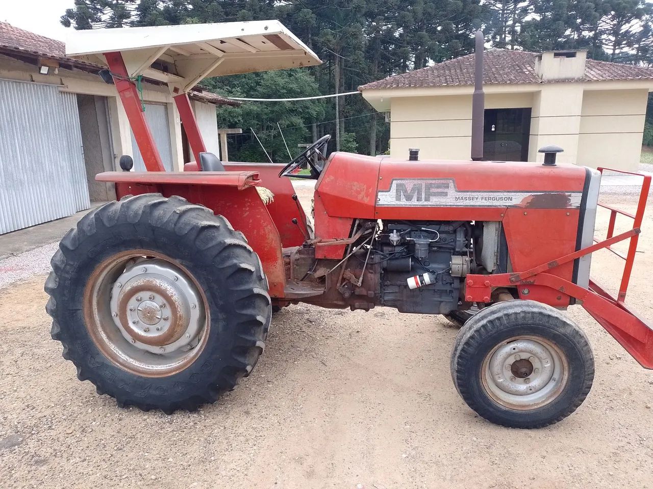MF 265 rotativa e subsolador  - Foto 2