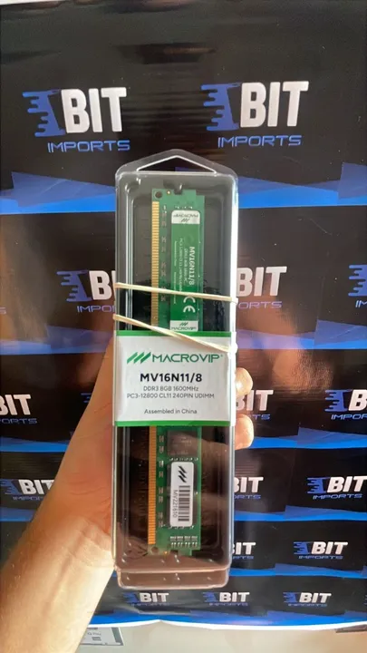 Memória DDR3 8GB 1600Mhz | MacroVip | Desktop