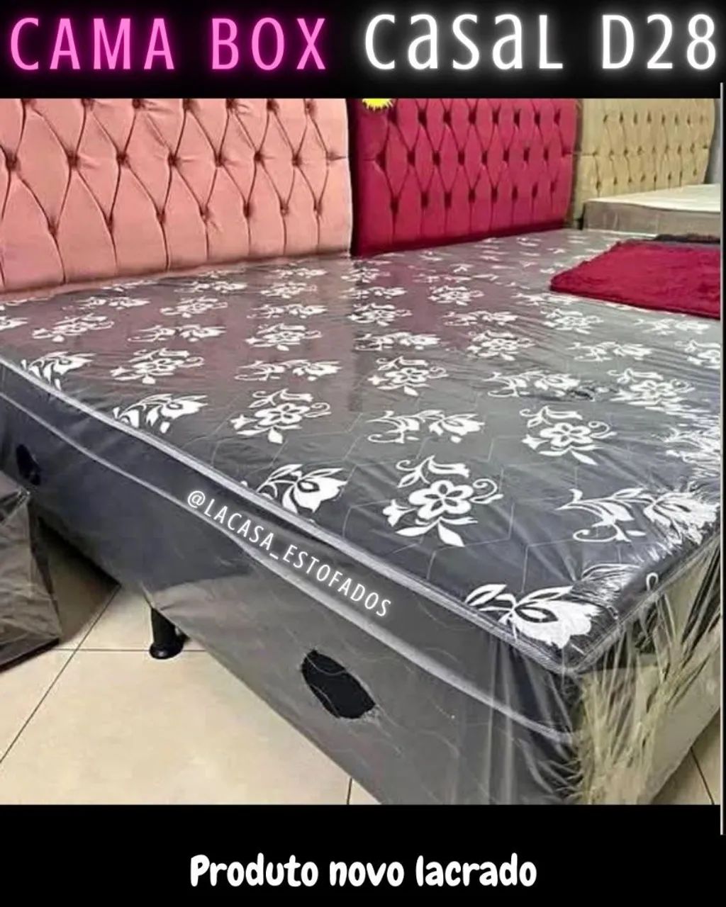 Cama Box- CASAL 