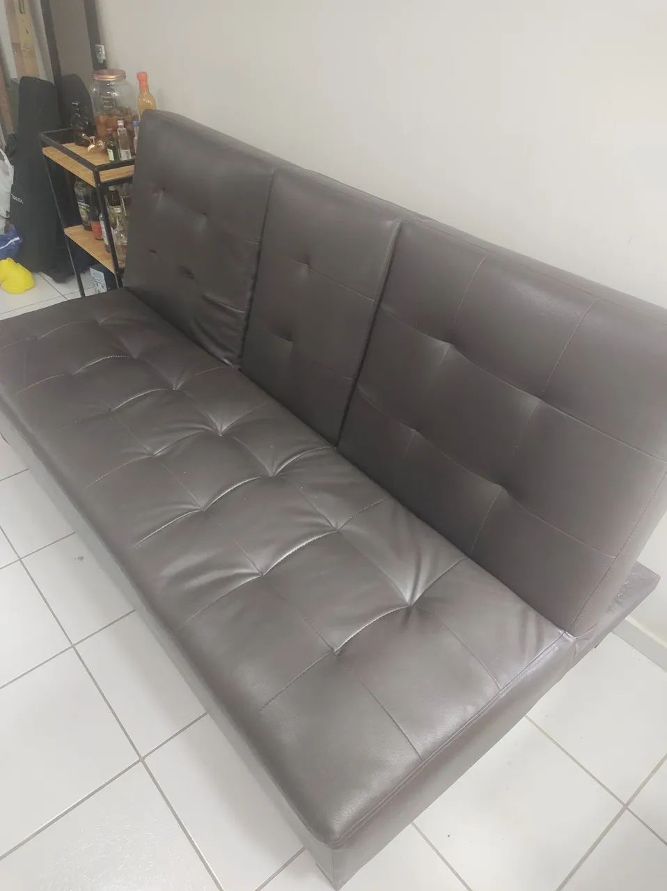 Promoção Sofá cama design exclusivo - Corino - Foto 2