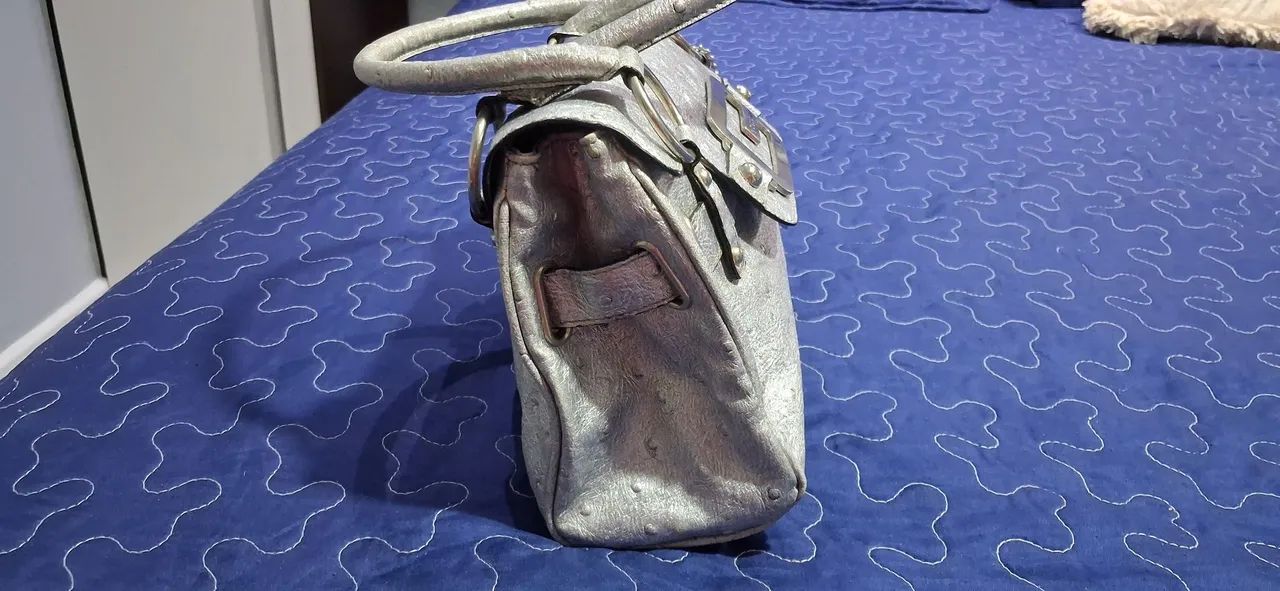 Bolsa Guess Prata - Foto 4
