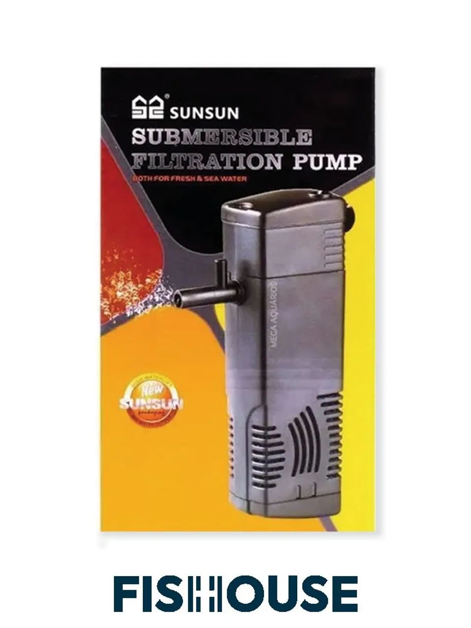 Filtro Submersível SUNSUN para Aquário - Novo