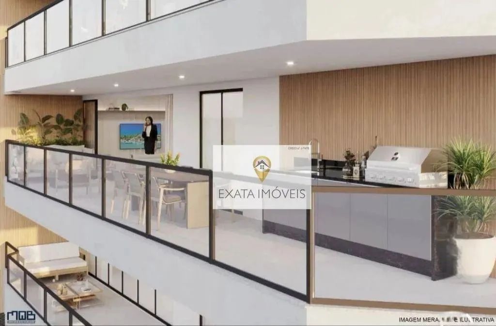 Cobertura alto padrão 4 quartos, piscina e vista para o mar, 291 m² por R$ 1.500.000 - Cos - Foto 2