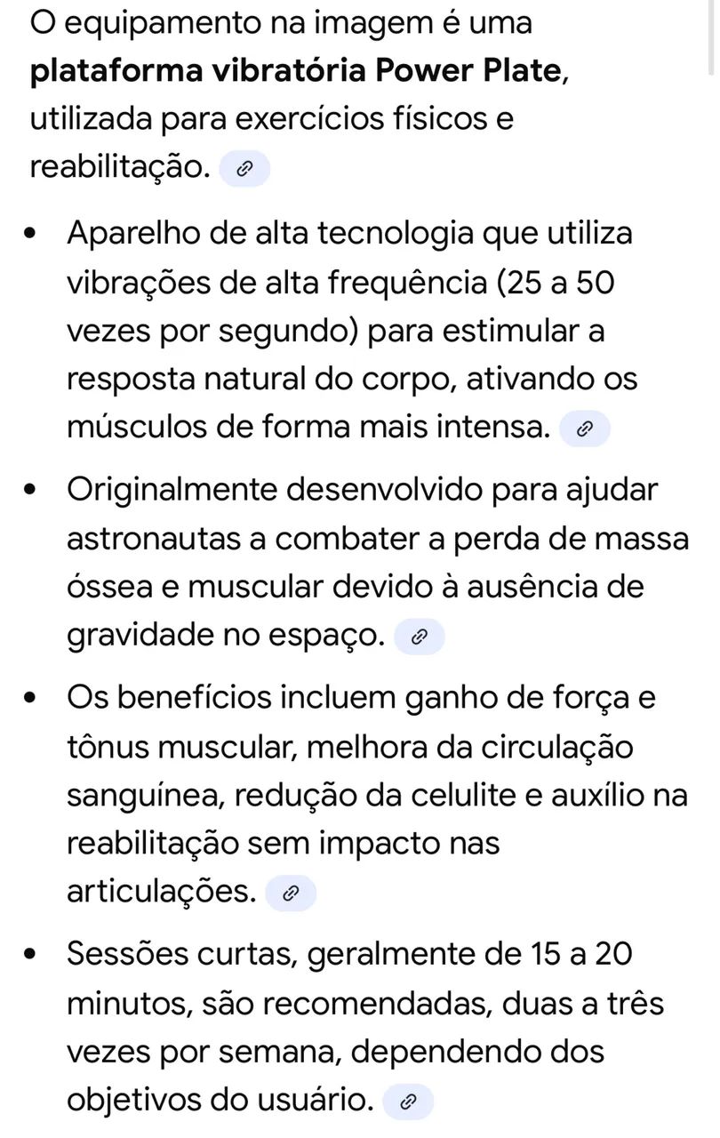 Plataforma vibratória profissional Power Plate  - Foto 6