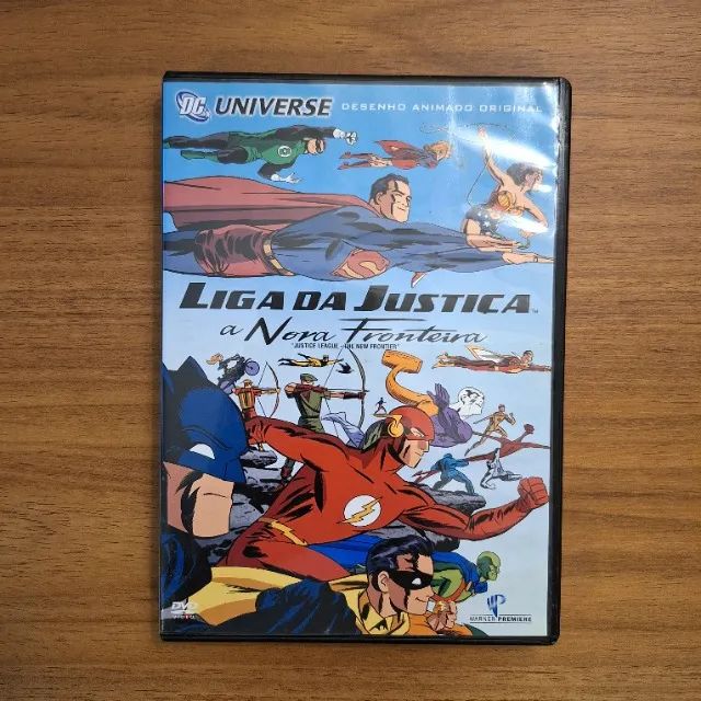 A Liga da Justiça A Nova Fronteira DVD Animação Original