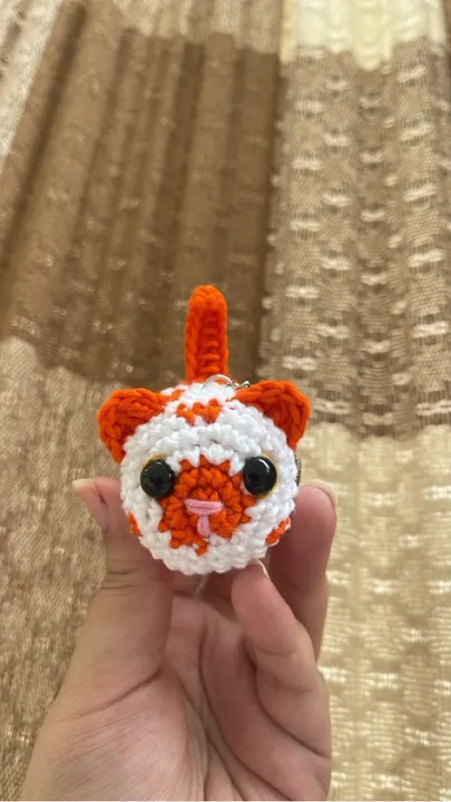 Chaveiro Gato Crochê