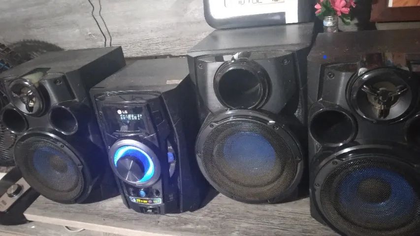 Aparelho de som com 3 caixa super alta - Foto 4