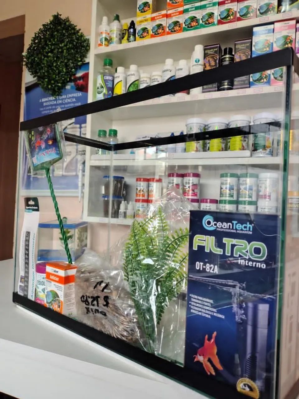 Aquários, móveis,  acessórios. Ração. Sob medida,  Aquários  - Foto 3