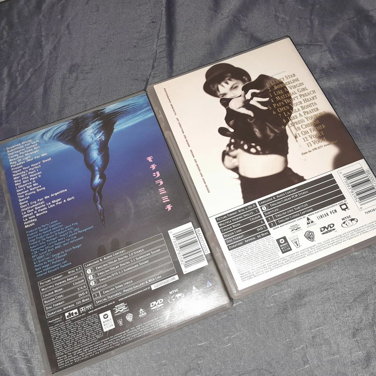 Lote 4 dvds madonna - Foto 3