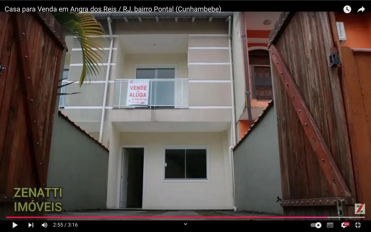 Casa para Locação em Angra dos Reis, Pontal (Cunhambebe), 2 dormitórios, 2 suítes, 3 banhe