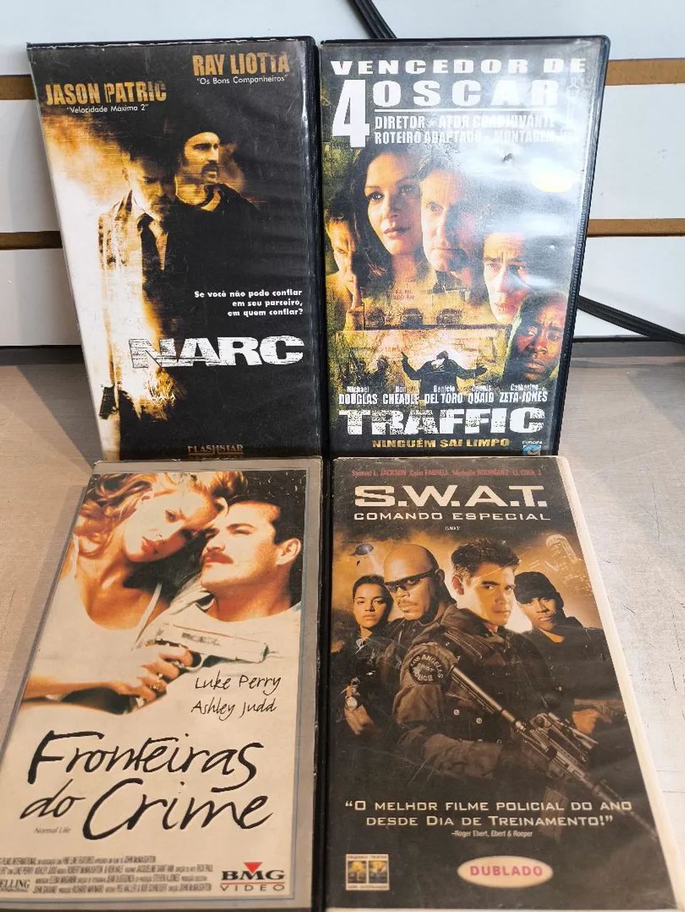 fitas em VHS  - 25 unid/   EL.- CID / A ÚLTIMA PROFECIA/SPARTAN LEIA A DESCRIÇÃO PROFECIA/ - Foto 2