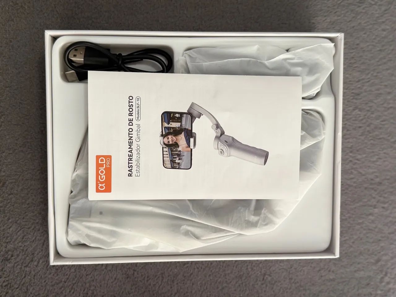 Urgente! Estabilizador Gimbal Alpha Gold Pro SLF-10 - Foto 3