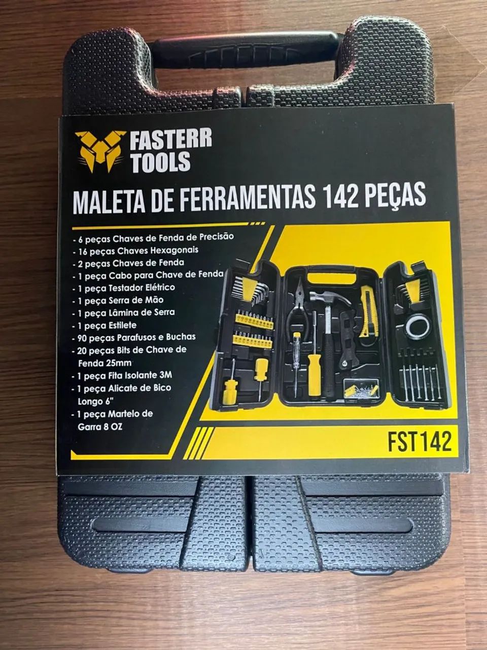 KIT DE FERRAMENTAS 142 PEÇAS | FASTERR FST142 | Titanium - Foto 6