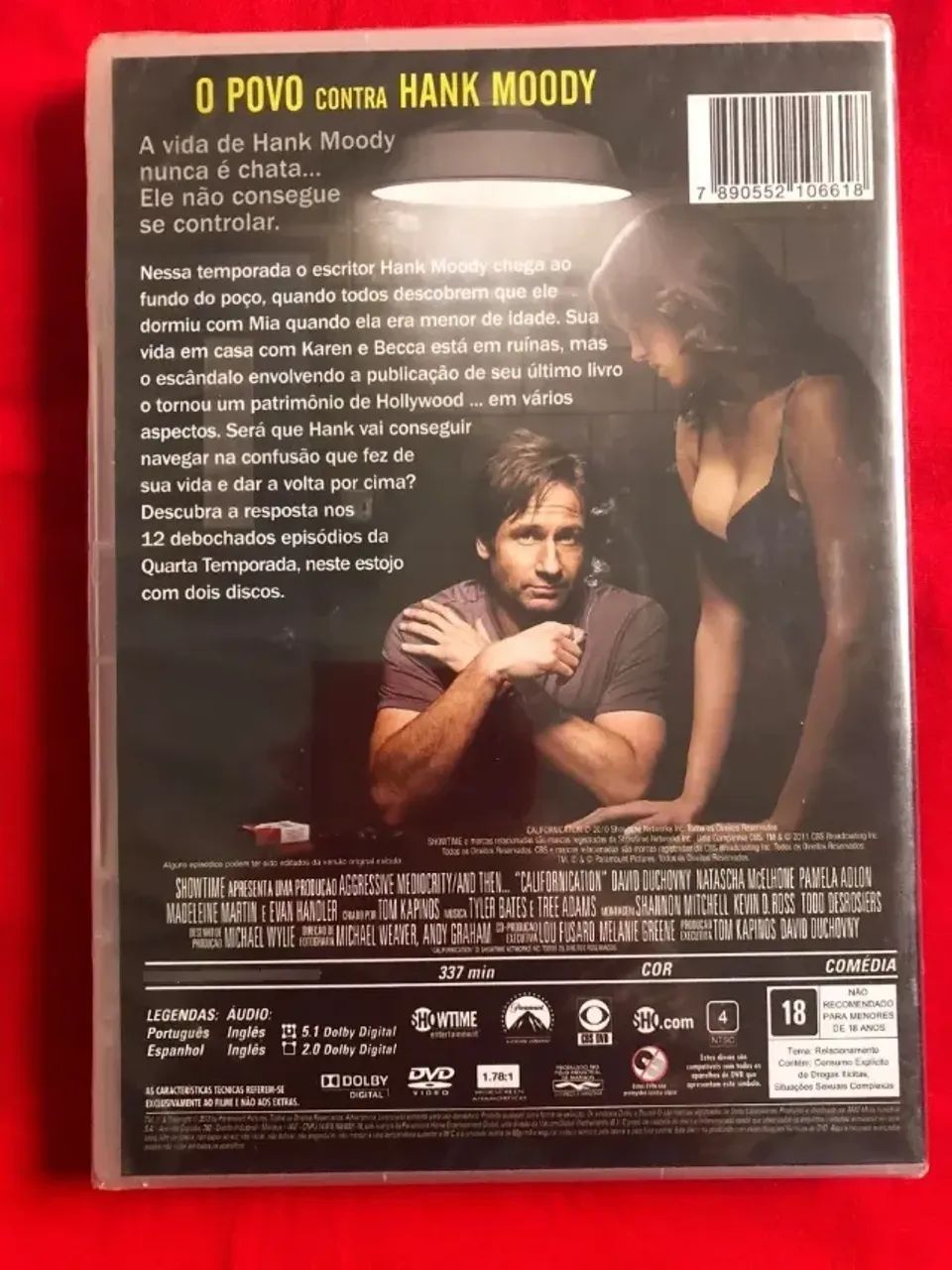Dvds: Californication - 4ª Temporada - ( Lacrado ) - Foto 2