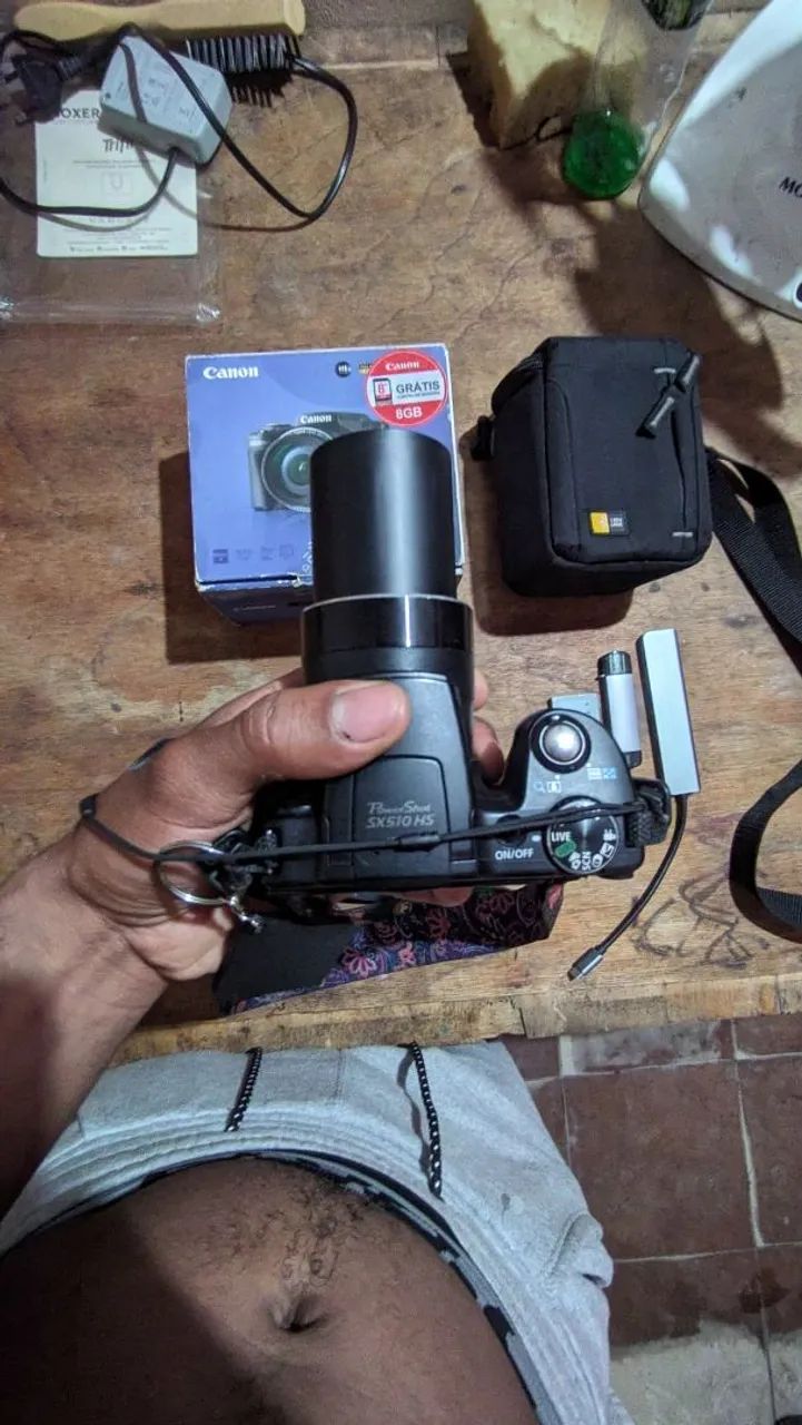 Câmera canon powershot sx510 hs - Foto 5