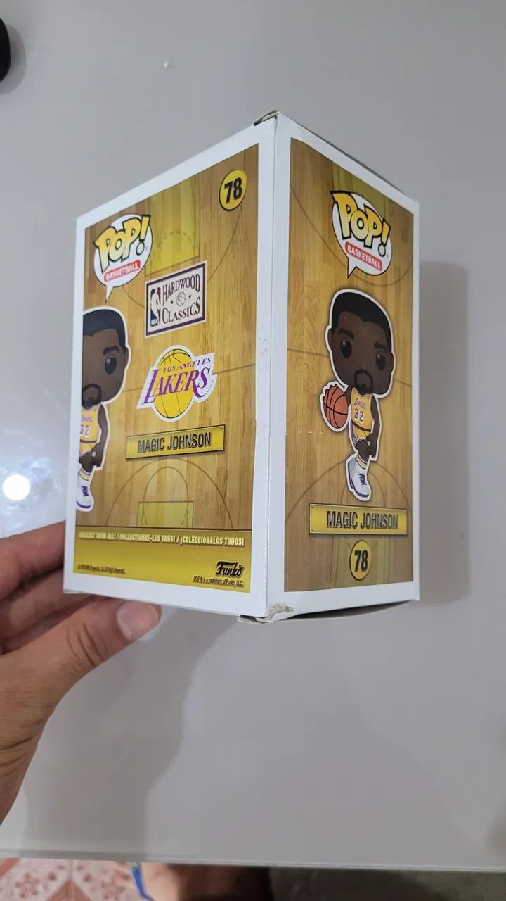 Funko Pop Basketball NBA Lakers Magic Johnson 78 - Foto 3