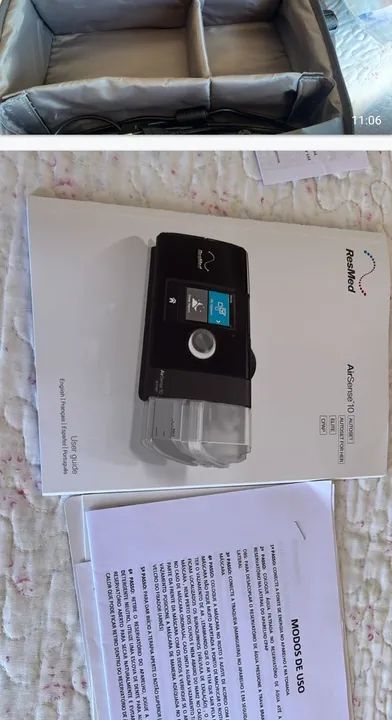 Vende-se Cpap - Resmed Airsense 10 