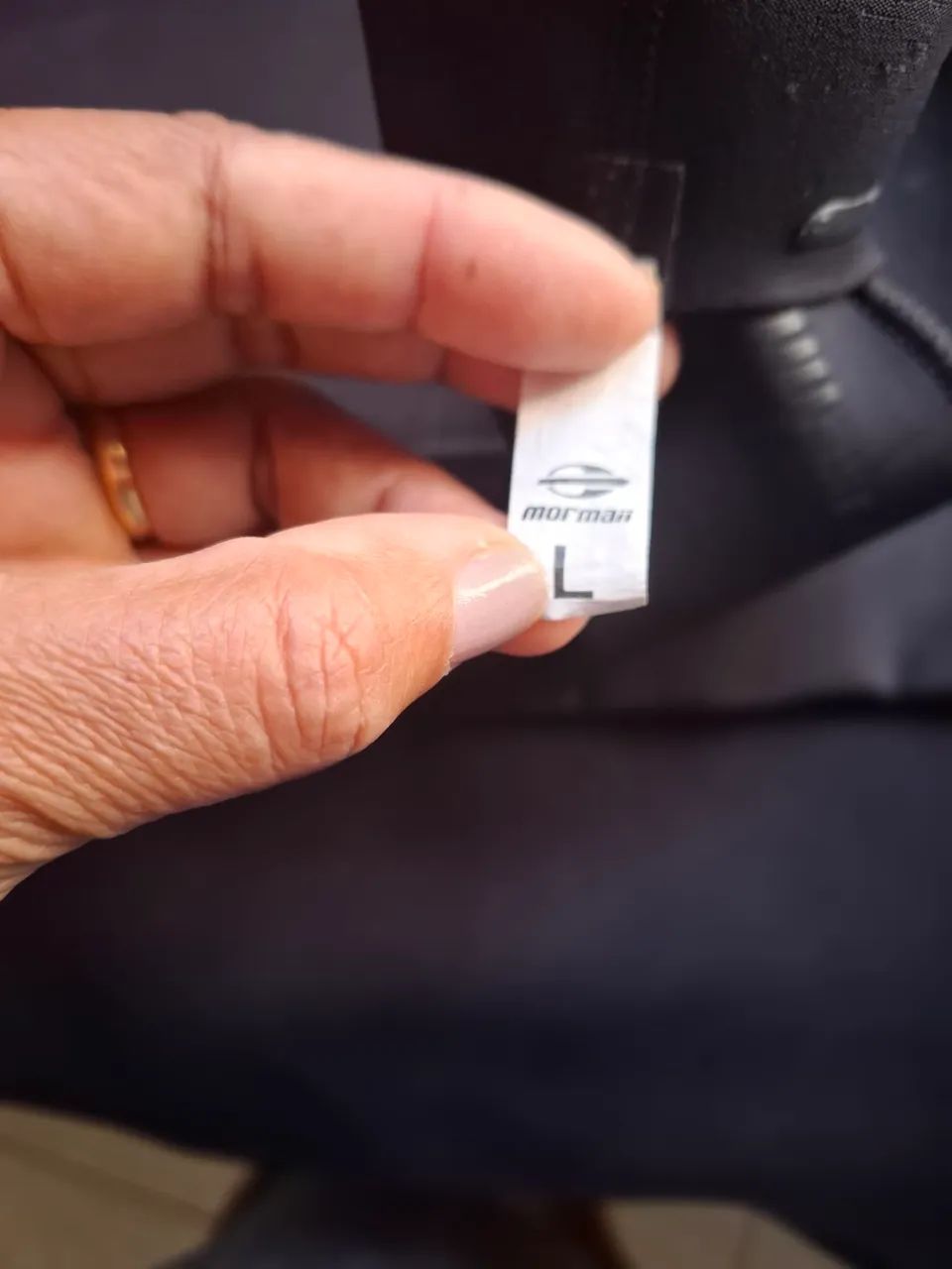 Short john manga longa 1mm masculino surf Mormaii USADO  - Foto 4