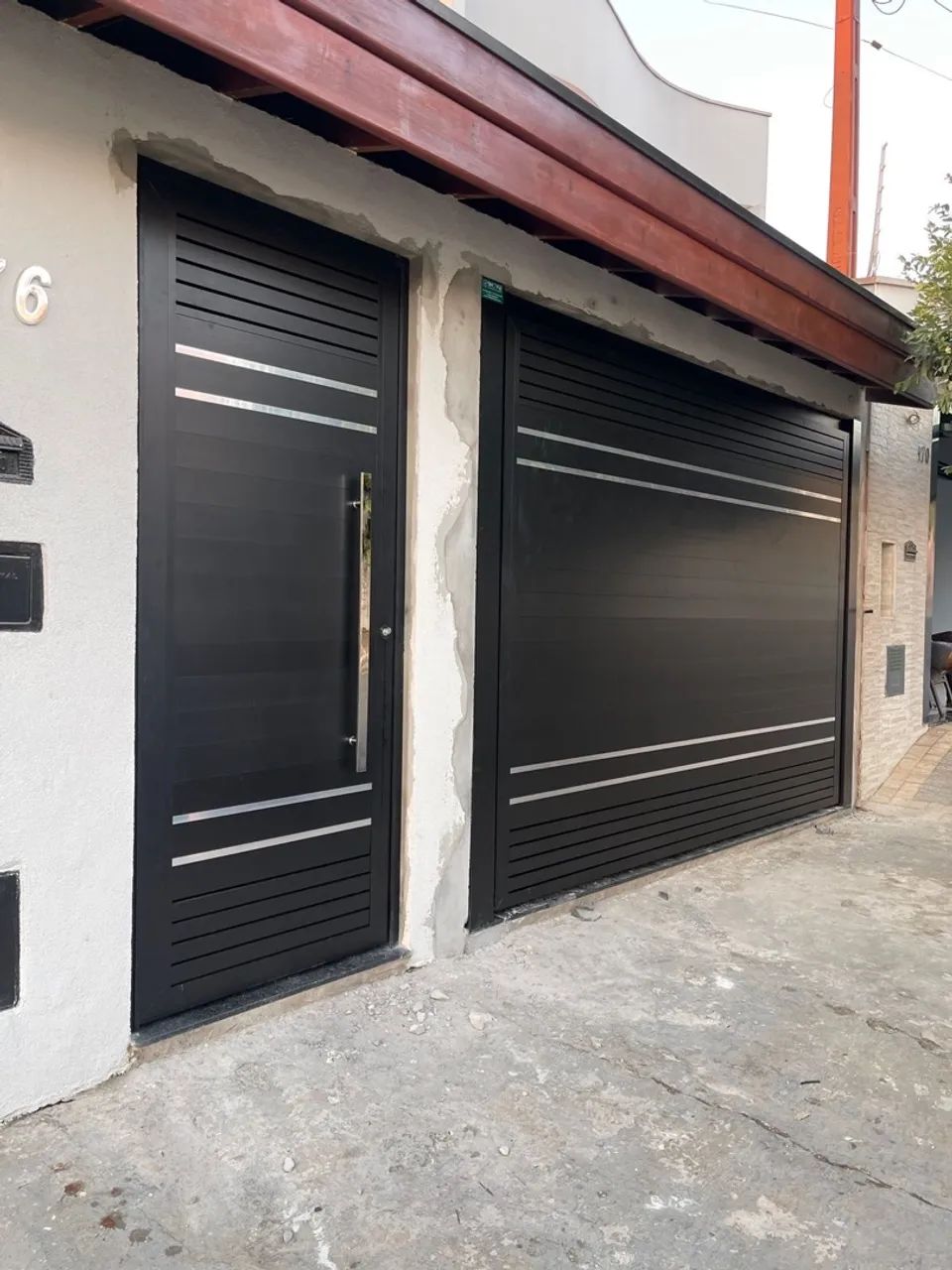 Portões eletrônicos em alumínio - Foto 2