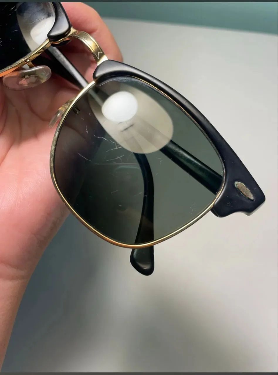 Óculos de sol ray ban clubmaster - Foto 5