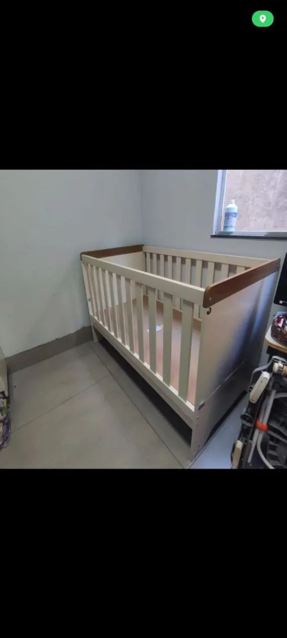 Berço mas colchão 