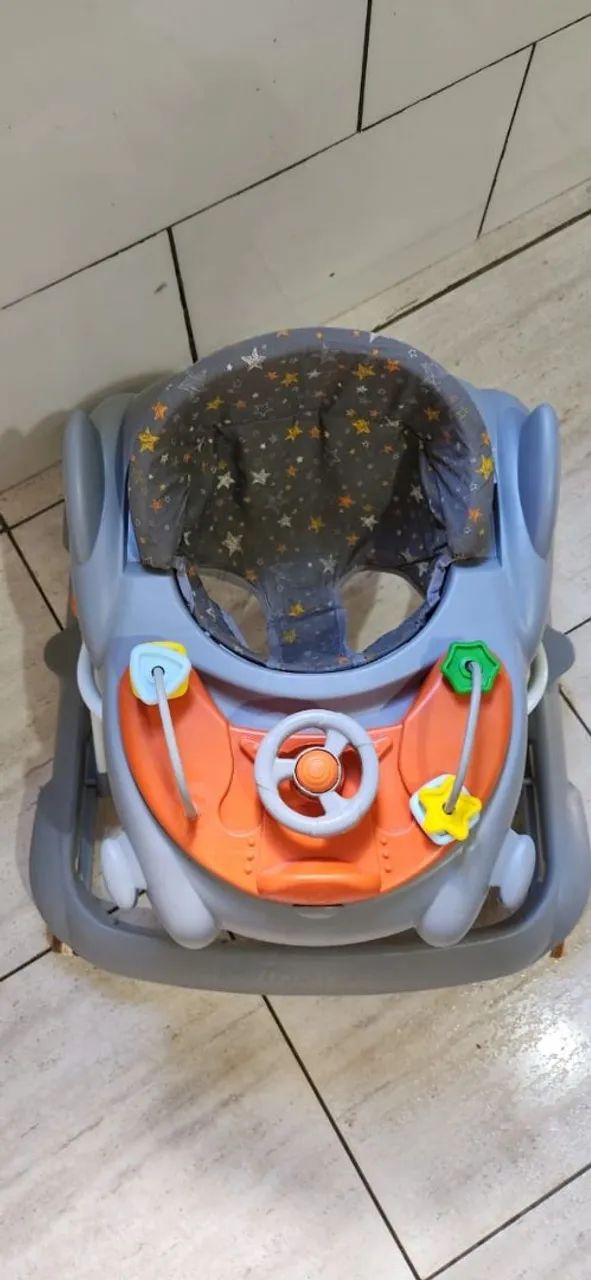 Andador Infantil Galzerano Torino Estrela - Foto 5