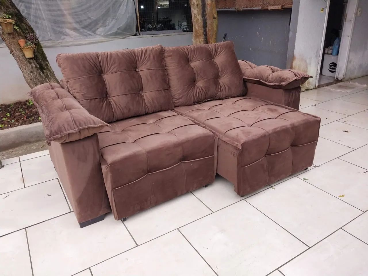 Sofá retrátil / PROMOÇÃO / NOVO / ENTREGAMOS  - Foto 3