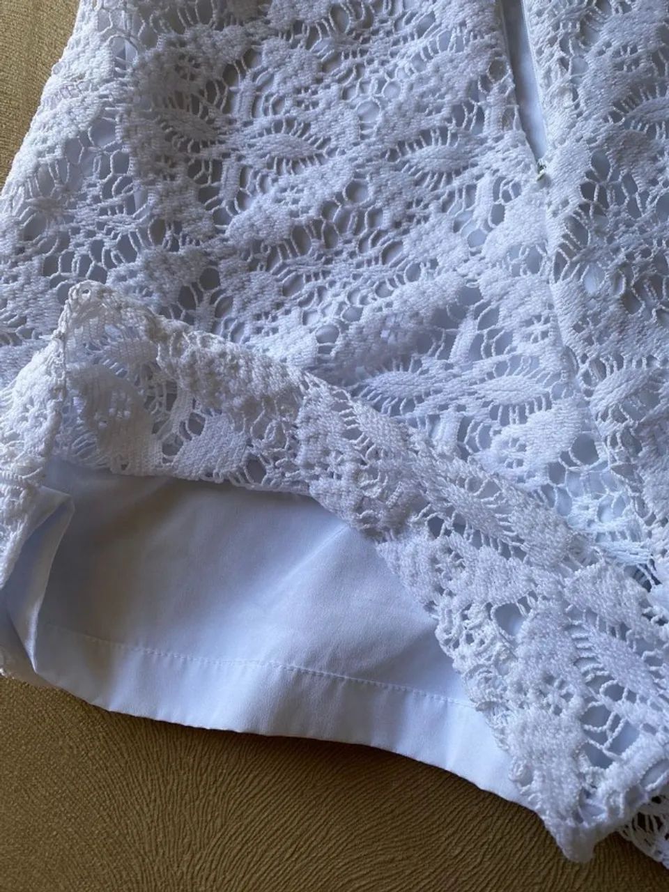 macacão branco renda - Foto 4